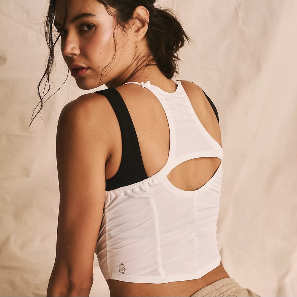 FP Movement By Free People Shirr Enough Tank